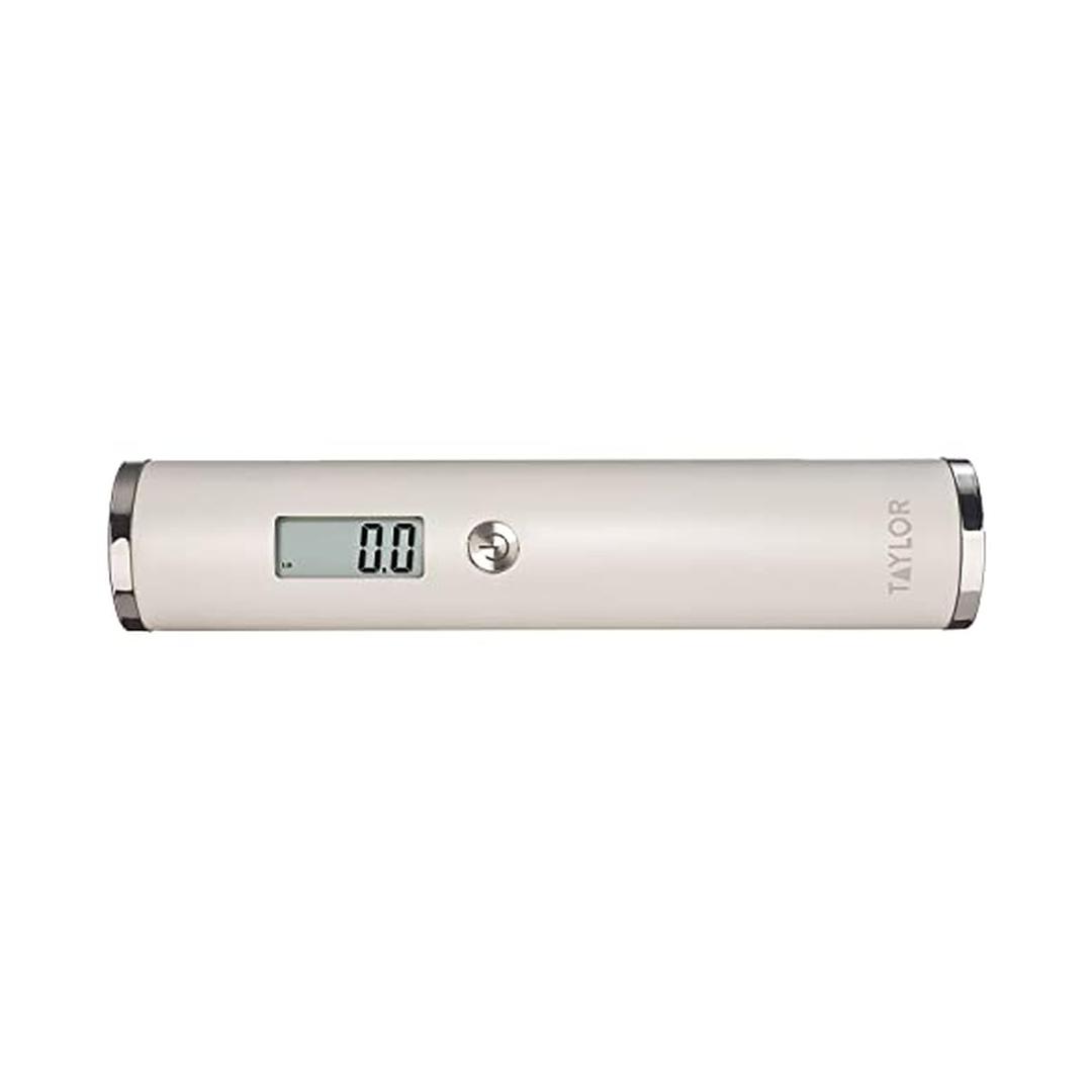 Taylor Ultra Light Digital Luggage Scale, White, Universal (Pack of 1)