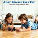1/45 Big Wheel and his Friends Metal Toy car,Friction Driven car Toy,4 Pack, 4.2 inches