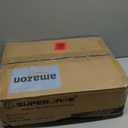 SUPERJARE 78.8 inch Narrow Console Table with Outlet, Sofa Tables, Behind Couch Table, Long Entryway Tables with Charging Station, for Living Room, Rustic Brown