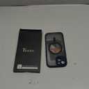 TOCOL Magnetic for iPhone 15 Case, Upgraded Full Camera Protection, Compatible with Magsafe, Drop Protection, Translucent Matte Back Bumper Phone Cover 6.1-Inch (Dark Blue)