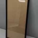 Americanflat 11x22 Newspaper Frame with Polished Plexiglass - Display for Assorted Media Articles - Streamline Collection - Thin Border Picture Frame for Wall Display - Black