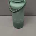 Momcozy 22oz Portable Breast Milk Cooler for Outdoor, Life Saver with 360 Total Cooling for 24 Hours, Larger Capacity Travel Breastmilk Chiller with 2pcs Baby Bottles for Breastmilk Storage, Green