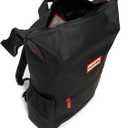 Hunter Top Clip Backpack, Smooth Black, Large