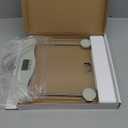 Digital Bathroom Scale for Body Weight, Precision Weighing Scale for Weight Loss, High Accuracy Measurements, 330 Pounds, Step on Technology (Grayish Green)