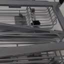 Nieifi Over The Door Shower Caddy Pantry Organizer Rack with Reliable Hooks, Sturdy Hanging Shower Organizer Shelf Basket Storage Rack, Bathroom Shelves Drill Free Extra Large, Light Gray