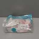 Baby Knotted Gown Newborns 0-6 Months, Soft Breathable Newborn Sleeper Gowns, Baby Girl Coming Home Outfit Essential Gift Watercolor Floral with Headband Set