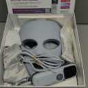 Shark CryoGlow LED Face Mask with Under-Eye Cooling, Anti-Ageing & Blemish Repair, Red & Blue LED, Infrared Light Therapy, USB-C, Remote Control, Storage Bag, Blue Frost, FW312