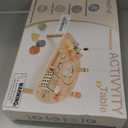 Activity Table for 1 Year Old, Montessori Toys for 1 2 Year Old Girls Boy Gifts, 8 in 1 Wooden Sensory Play Table for Toddler 1-3, Learning Toys for Baby 12-18 Months 1st Christmas Birthday Gifts