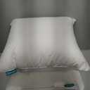 Oubonun 18"x18" Pillow Inserts (Set of 2) - Throw Pillow Inserts with 100% Cotton Cover - 18 Inch Square Interior Sofa Pillow Inserts - Decorative Pillow Insert Pair - White Couch Pillow