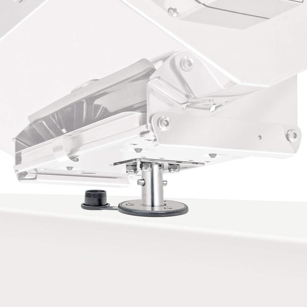 Magma Products, T10-326 Single Locking Flush Deck Socket Mount, Multi, One Size