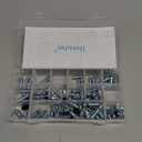 18 Types 90PCS Standard SAE & Metric Brake Caliper Screw, Brake Wheel Cylinder Screw Replace 30300 Brake Bleeder Screw Assortment, Bleeder Valve, Bleeding Screws, Bleed Kit