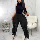 Jeans for Women Skinny High Waisted Classic Raw Hem Strentch Denim Pants, XL