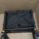 Collapsible Wagon Cart Lightweight Portable Folding Utility Wagons with All-Terrain Wheels for Grocery Sports Garden Shopping Camping