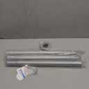 Mavivegue Closet Rod, 17 to 70 Inch Adjustable Closet Rods for Hanging Clothes, Silver Hanging Rod for Closet Wardrobes Laundry RV, Bathroom