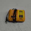 DCB112 Charger Repalcement for Dewalt 12v/20v Battery Charger Compatible with Dewalt 12v/20v Max Battery DCB200 DCB203 DCB125 DCB107 Yellow