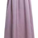 Regency Dresses for Women Luxurious Rhinestone Satin Victorian Party Gown (Small, Dark Purple)