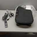 MERACH Vibration Plate Exercise Machine, Vibration Plate for Lymphatic Drainage Weight Loss, Vibrating Plate Exercise Machine with Bluetooth and LED Display, Workout Equipment for Women Men Home (Black)