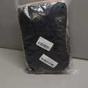 Quantum Love Short Kinky Curly Wigs Side Part Afro Curly Wig for Black Women Twist Out African American Synthetic Wigs (Black 6 Inches) (1B)