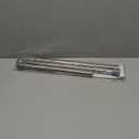 Tension Rods for Windows 28 to 48 Inch Silver Tension Curtain Rod Spring Rods No Drilling Pressure Tension Rods Adjustable Curtain Rods Expandable for Closet, Doorway (Grey)