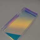 ROYALITA Iridescent Acrylic Vanity Tray 10x5 Inch  Small Acrylic Trays Perfume Tray Spill Proof, Decorative Tray for Bathroom Countertop, Wedding Decor, Aromatherapy Storage, Office Desk