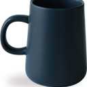 Coffee Mug, Matte Ceramic Coffee Cup, Both Hot & Cold Beverage Tea Cup for Office & Home, Suitable for Dishwasher & Microwave & Oven, 16.5 oz (Royal Blue)
