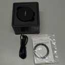 LISEN Suction Phone Mount, Content Creator Vlogging Portable Super Stable Electric Vacuum Magnetic Phone Holder, 360 Adjustable Travel Multi-Scene TikTok for iPhone 17 Pro Max Air 16e 16 15 Kits (Silver)