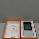 Digital Radon Detector III, White, Radon Monitor, Radon Meter, Tempered Glass, Short Term and Long Term Result, Portable, Easy to Use, 3 AAA Batteries, Switchable Between Bq/M3 and pCi/L