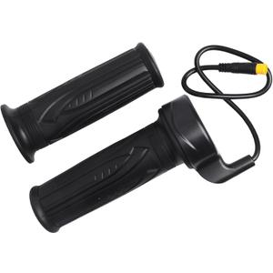 20X Full Twist Throttle Grip, 12V-72V Electric Bike Throttle, Waterproof Twist Throttle for E-Bike, Scooter, Motorcycle & Powersports, with Waterproof Connector