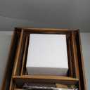 6 Pack Wooden Buffet Risers Rustic Wood Cupcake Stand Catering Supplies Buffet Display with Mini Signs Food Risers for Buffet Table Dessert Display Stand for Home Decor Party Wedding Birthday