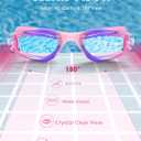 Aegend Swim Goggles for Kids Youth 3-14 Anti-Fog Anti-UV Comfort Fit Goggles for Swimming (Pink)