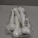 Sewroro 4pcs Plastic Bones, Halloween Fake Bones Simulative Human Skeleton Costume for Halloween Party Prop Cosplay (White)