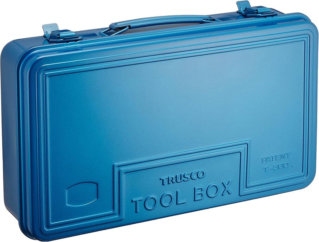 TRUSCO T-360 Trunk Tool Box, 14.6 x 8.7 x 3.7 inches (368 x 222 x 95 cm), Blue TRUSCO T-360 Trunk Tool Box, 14.6 x 8.7 x 3.7 inches (368 x 222 x 95 cm), Blue