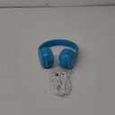 MIDOLA Kids Headphones Bluetooth 5.3 Wireless 60H Play Time Volume Limit 85/110dB Over Ear Foldable Protection Headset/Wired AUX Cord Mic for Children Boy Girl Travel School Phone Pad Tablet Blue (Blue)