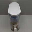 PUR 30-Cup Countertop Water Filter Dispenser, 1 Genuine PUR Filter, 2-in-1 Powerful Filtration, Lasts 2 Months or 40 Gallons, Dishwasher Safe, White/Blue (DS1800Z)