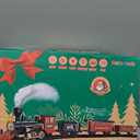BainGesk Train Set, Christmas Train Set with Steam, Light and Sounds, Electric Train Toy for Boys & Girls, Christmas Train Set for Under The Tree, Gifts for 3 4 5 6 7 8 Year Old Kids
