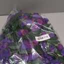 Faux Bougainvillea Artificial Flowers Plants for Outdoors Outside Decoration, 2pcs Fake Flowers Silk Long Trailing Vines UV Resistant Realistic for Front Door Porch Planter Urn Patio Balcony Yard, Mix (Dark Purple + Fuchsia)