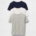 Gap Baby Boys' 3-Pack Short Sleeve Tee (Blue, Size: 18-24 Months)