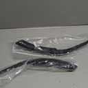 for BMW X1 E84 2009-2015 Door Handle Cover Replacements, Left Side + Right Side Inner Door Grab Handle Cover Door Armrest Bracket-Pair #51412991775#51412991776 (Carbon Fiber Color)