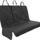 Lusso Gear Dog Car Seat Cover - Waterproof Non-Slip Car Back Seat Protector - Rear Car Seat Cover for Dogs - Universal Fit for Sedans Trucks SUVs - Scratchproof Backseat Car Cover - Machine Washable