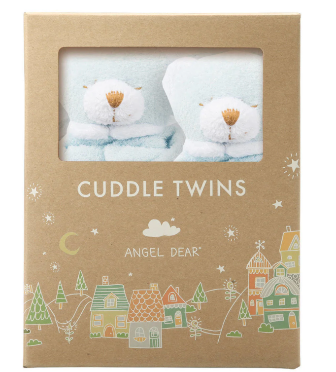 Cuddle Twins Bear Blue