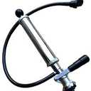 Premium Upright Beer Picnic Pump Assembly Keg Tap Convertor,Silver