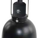 LUCKY HERP Aluminum 5.5inch Shallow Dome Reptile Light Fixture, Reptile Heat Lamp Fixture for UVB Bulb Basking Heat Bulb