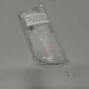 RUIXUAN 20PCS DIY Clear Blank Acrylic Half Heart Pendant Necklace Keychain Love,Laser Cut Acrylic Clear Heart Blanks (2.5'')