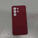 Varikke for Samsung Galaxy S26 Ultra Case, Liquid Silicone Upgrade [Camera Protection] [Anti-Scratch Microfiber Lining] Slim Soft Touch Gel Rubber Shockproof Phone Case 6.9", Burgundy