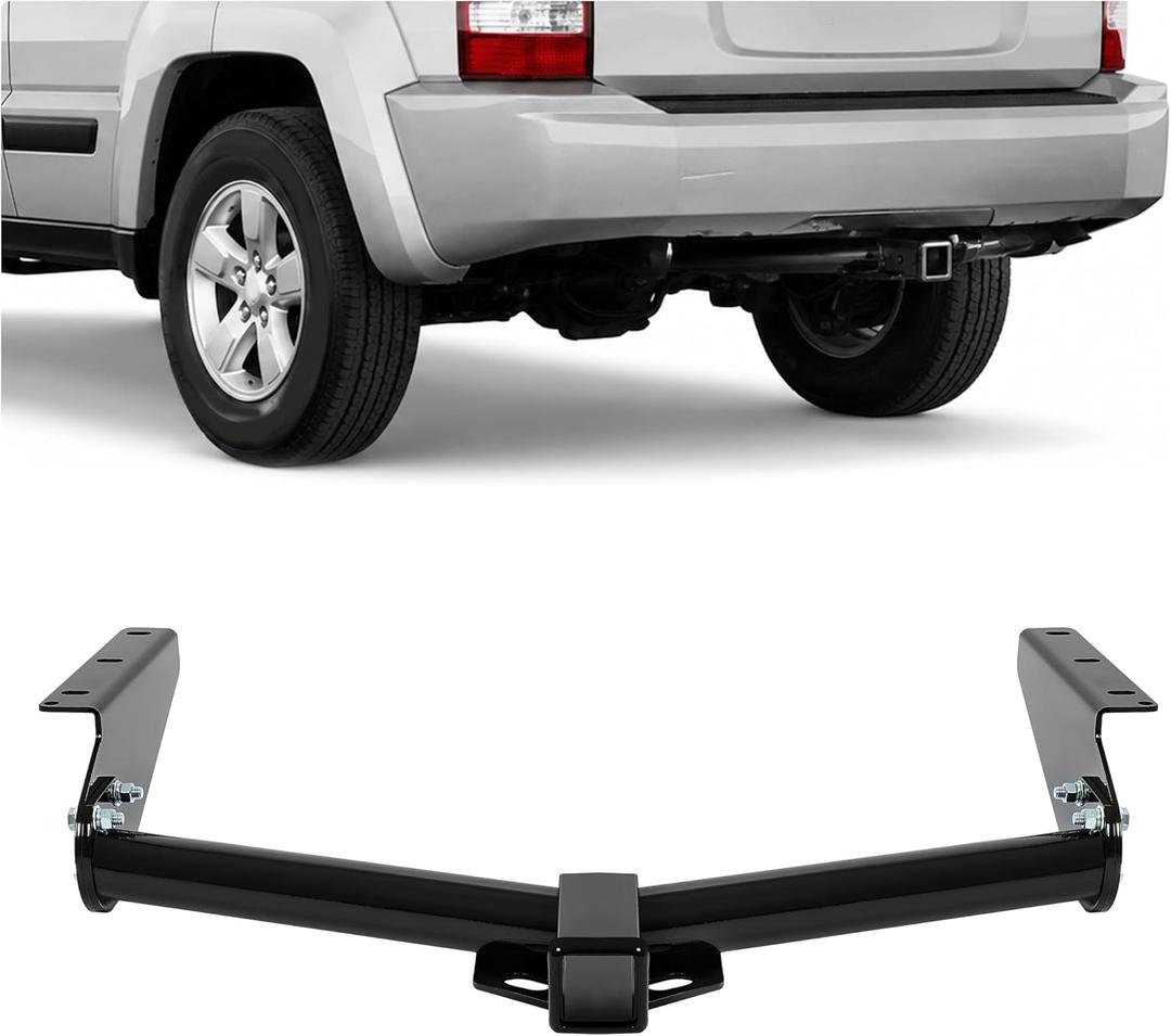 ALMULOO Class 3 Trailer Tow Hitch Compatible with 08-12 Jeep Liberty