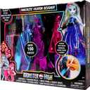 Monster High Fashion Designer Set DIY Doll Clothing Craft Kit for Kids with Stickers, Fabric, Sketchbook & Tools Creative Gift for Girls Ages 6+