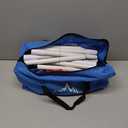 Himal Portable PVC Framed Cornhole Game Set with 8 Bean Bags and Carrying Bag (Blue-Red,3 x 2-feet)