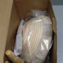 Complete Sourdough Starter Kit, Banneton Bread Proofing Basket with Glass Sourdough Starter Jar, Sourdough Bread Baking Supplies, 9'' Round Bread Proofing Basket, for Bread Making Baking Fermentation