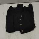 Black cardigan. L
