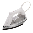 Sunbeam Classic Steam Iron, 1200 Watt, Mid-size Anti-Drip Nonstick Soleplate, Horizontal or Vertical Shot of Steam with 8' 360-Degree Swivel Cord and 3-Way Auto Shut-Off, White